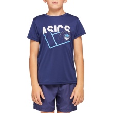 Asics Tshirt Tennis GPX dunkelblau Jungen